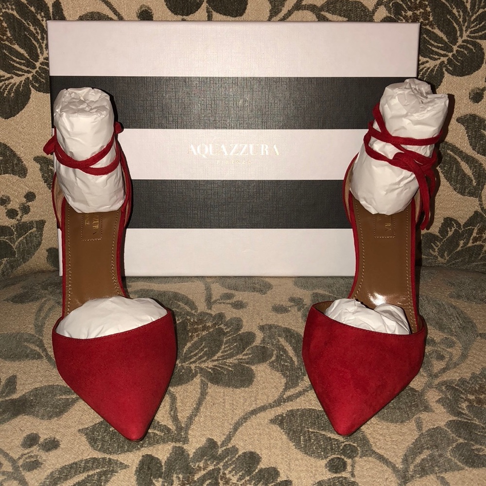 Aquazzura Heart Breaker Pump 85